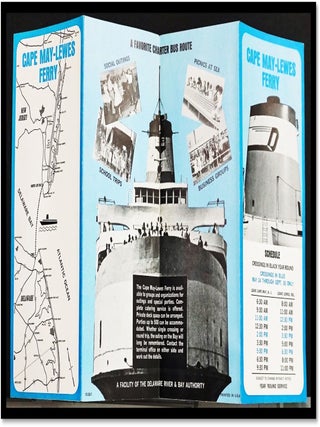 Cape Map-Lewes Ferry [New Jersey - Delaware]