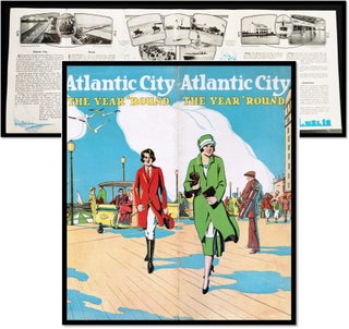 Item #17134 Atlantic City The Year 'Round' [Travel Brochure] [Art Deco]. Atlantic City...