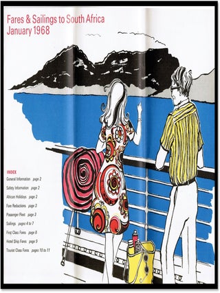 Fares and Sailings to South Africa - 1968