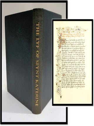 Item #17174 The Life and Martyrdom of Saint Katherine of Alexandria; Virgin and Martyr [Half...