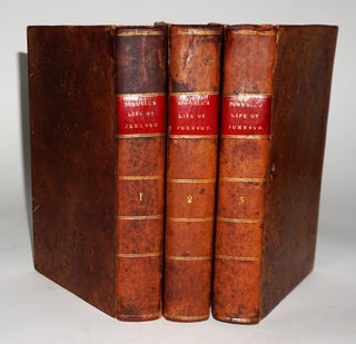 Item #17178 The Life of Samuel Johnson [Three-volumes Complete]. James Boswell, 1740 - 1795