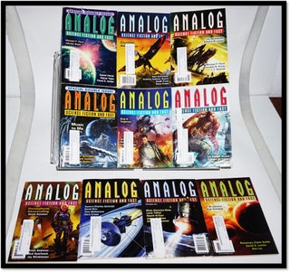 Item #17189 Analog Science Fiction And Fact Magazine Complete year 2014 [10 Magazines]. Numerous
