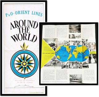 Item #17191 P&O - Orient Lines. Around the World [Cruise Ship; Ocean Liner