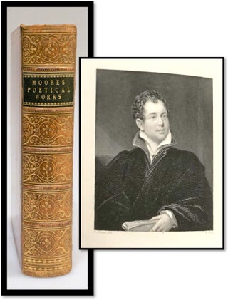 Item #17200 The Poetical Works of Thomas Moore. Complete in One Volume [Romanticism] [Irish]....