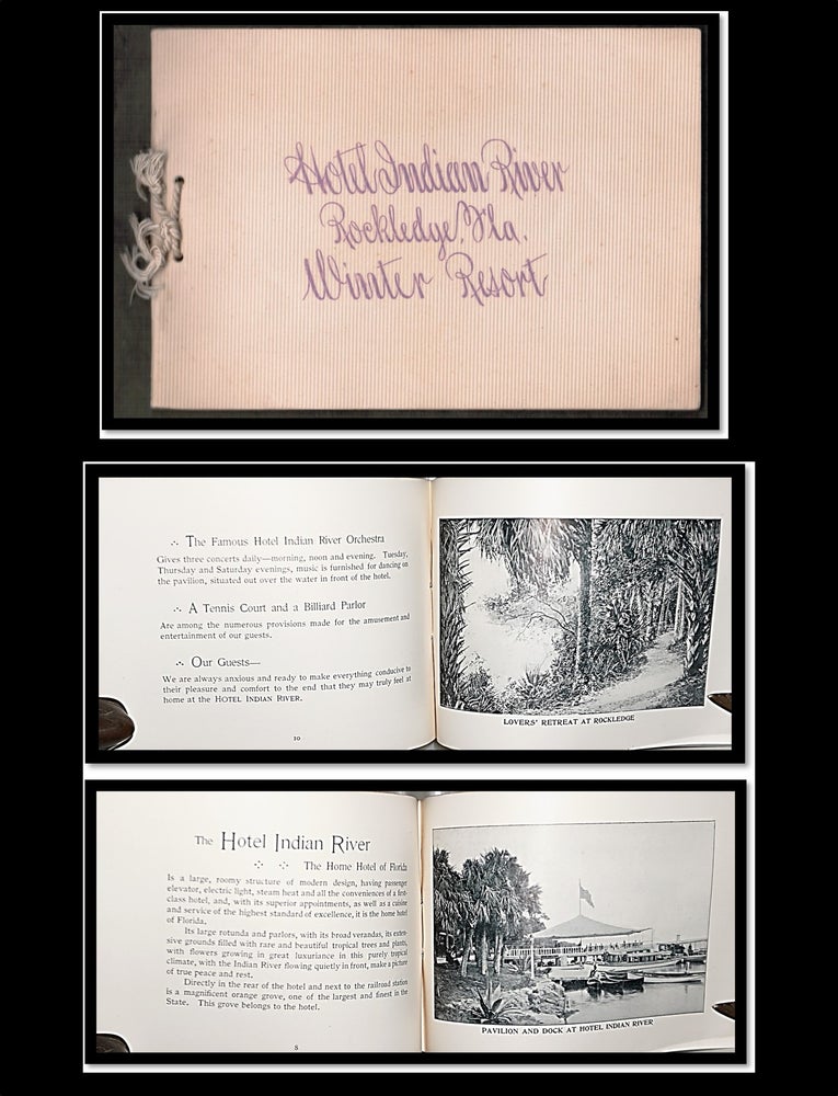 Brochure for the Hotel Indian River, Rockledge, Fla., Winter Resort [Central East Coast Florida. Proprietor Andrew S. Lee.
