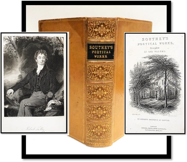 Item #17205 The Poetical Works of Robert Southey [Complete in One Volume]. Robert Southey.