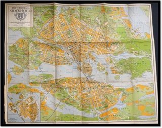 Item #17209 Map of Stockholm. Sweden - 1949