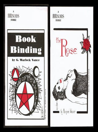 Book Binding / The Rose A NOBS Double, with publisher&rsquo;s letter