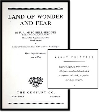 Land of Wonder and Fear [British Honduras - Central America]
