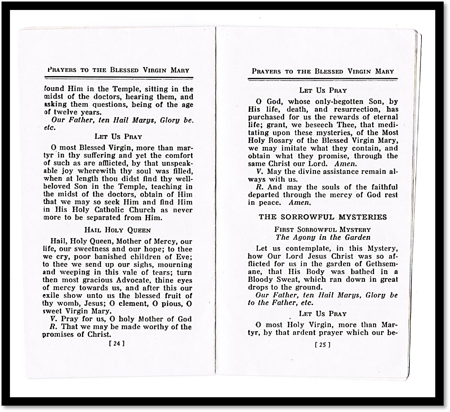 Prayers to the virgin mary with novena arthur j censor librorum scanlan