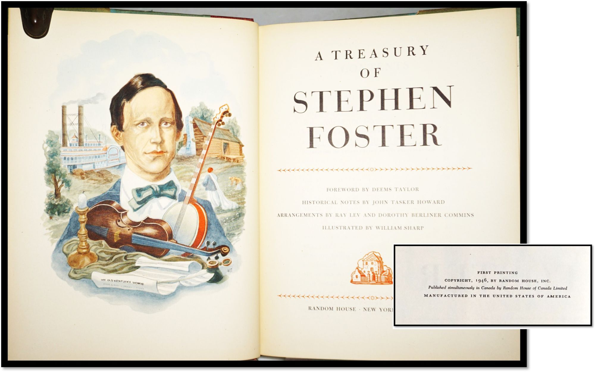 A Treasury of Stephen Foster | John Tasker - Historical Notes Howard ...