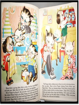 Puppy-Kitty Picture Story Book