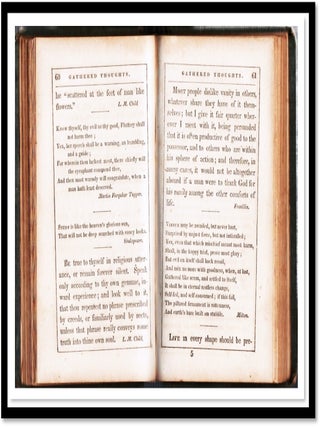 The Ladies' Casket of Gathered Thoughts scribbles
