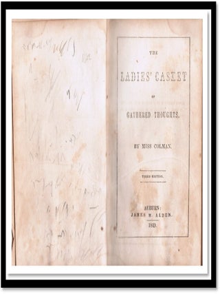 The Ladies' Casket of Gathered Thoughts scribbles