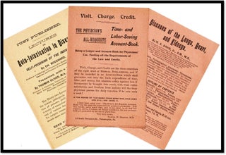 Item #17656 Three Book Advertisements from F. A. Davis Co., Medical Publishers and Booksellers....