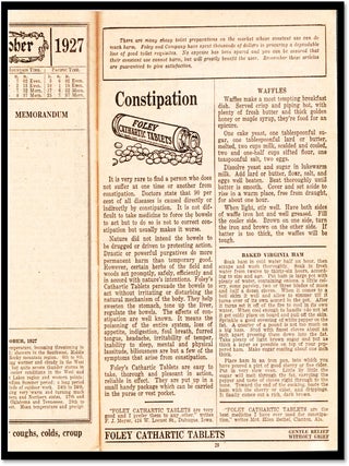 Foley and Co's Family Almanac 1926 Promotional Booklet