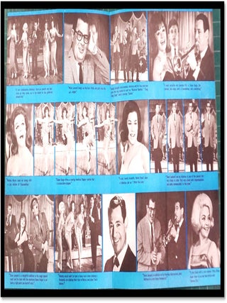 Ray Anthony and His Bookend Revue. SIGNED Brochure from the Carillon Hotel, Miami Beach. c1965
