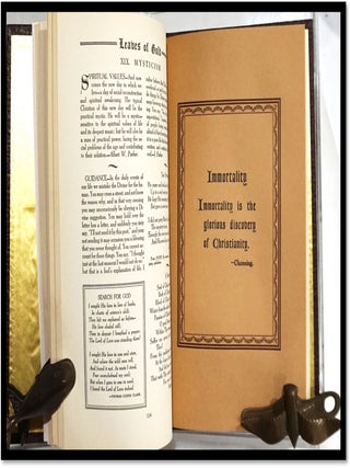 Leaves of Gold : An Anthology of Prayers Memorable Phrases Inspirational Verse and Prose, From the Best Authors of the World, Both Ancient and Modern