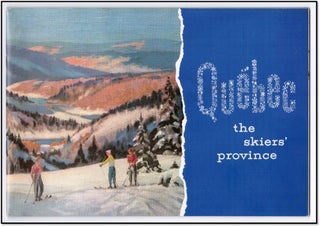 Item #17714 Quebec the Skiers Province [Canada]. Provincial Tourist Branch