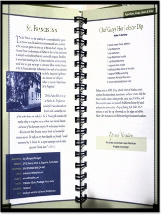 Florida Bed & Breakfast Cookbook: Recipes from the Warmth and Hospitality of Florida B&B's, Beach Resorts, and Country Inns