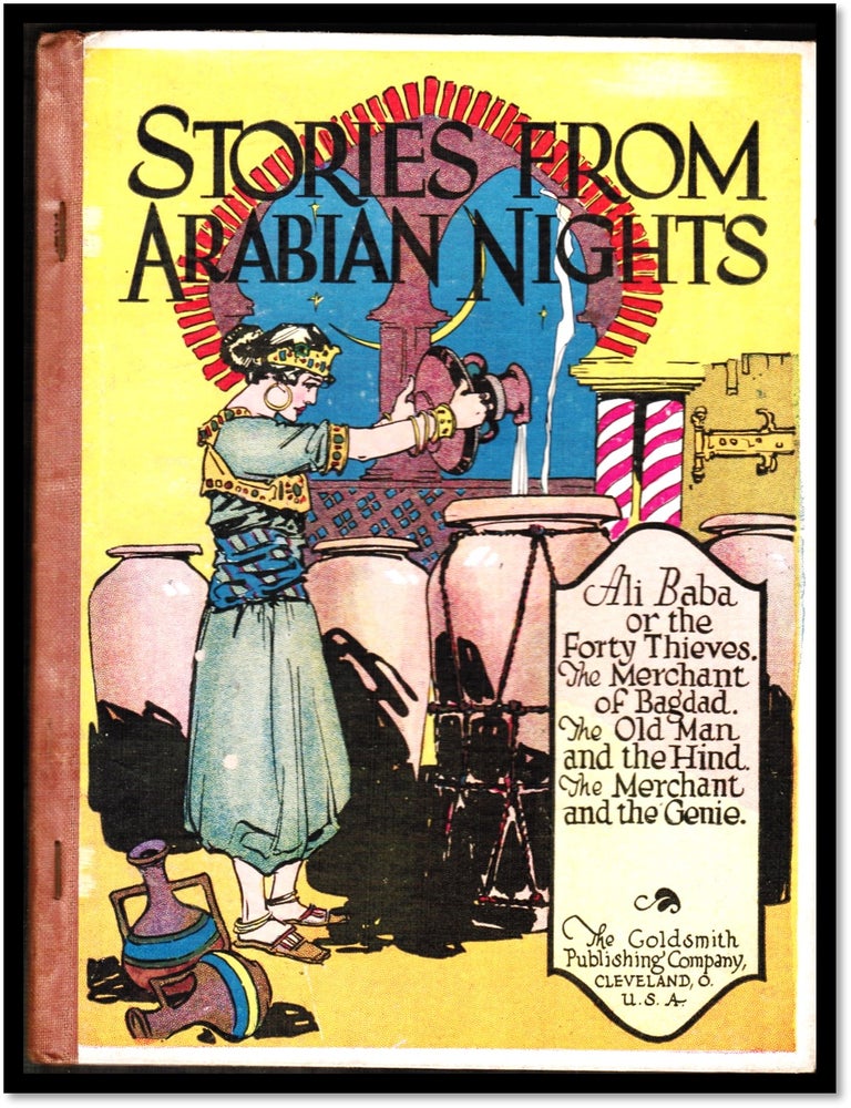 Tales of the Arabian Nights book cover Illustration