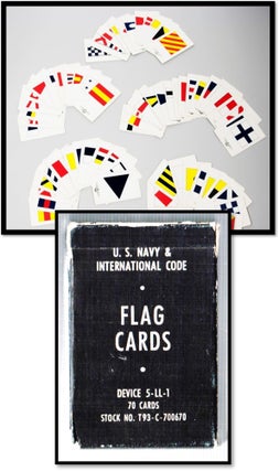 Item #17758 U. S. Navy International Code Flag Cards [Complete 70 cards