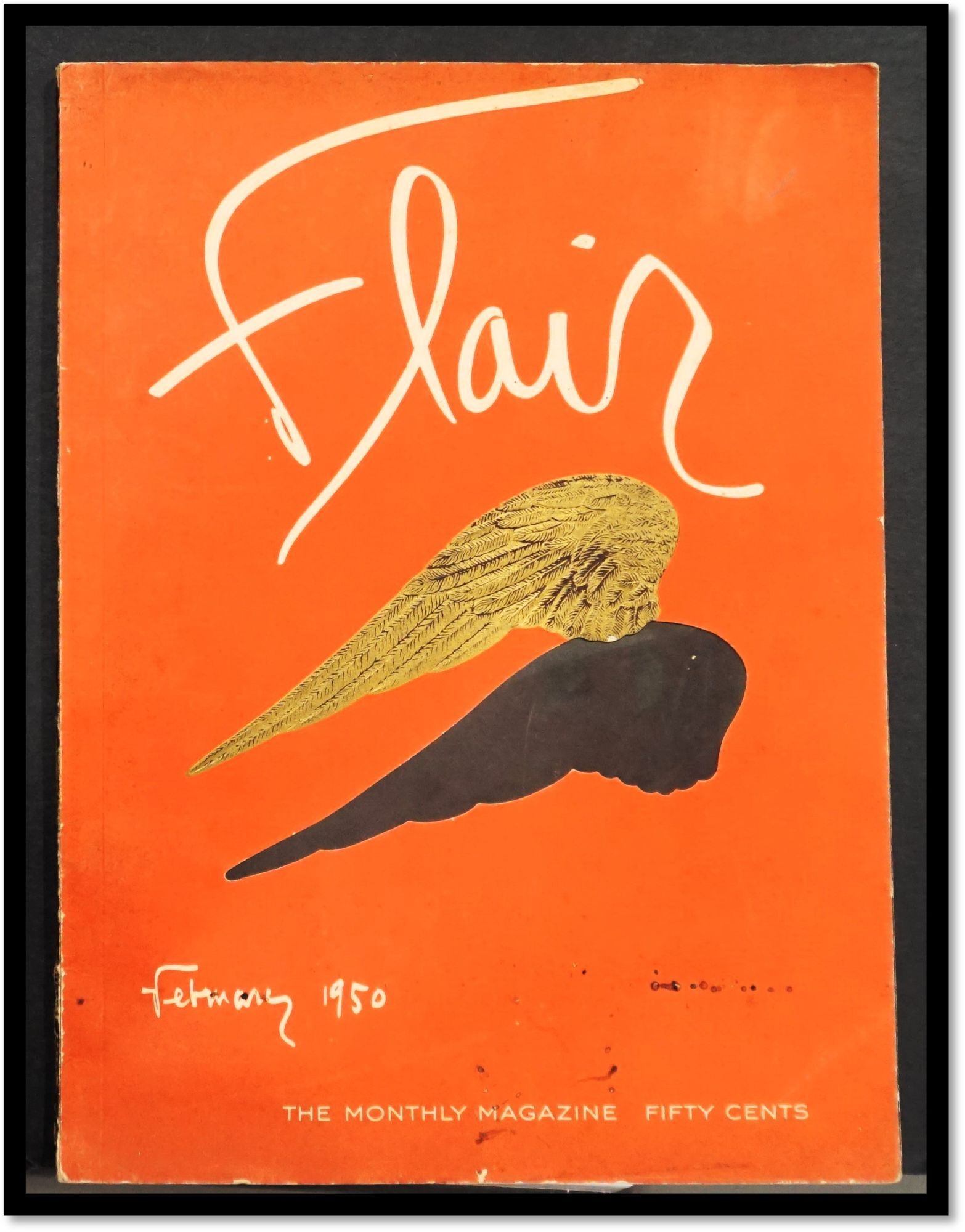 Flair Magazine February, 1950 Vol 1, No 1 | Jean Cocteau Lucian