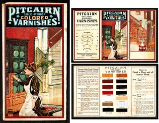 Item #17782 Pitcairn Sole-Proof Colored Varnishes. Pitcairn Varnish Company