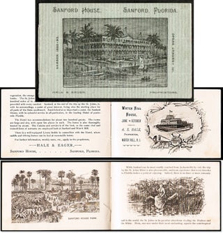 Item #17788 Sanford House, Sanford, Florida. 1892-93 Season. [Clyde Steamship Company]. Neal,...