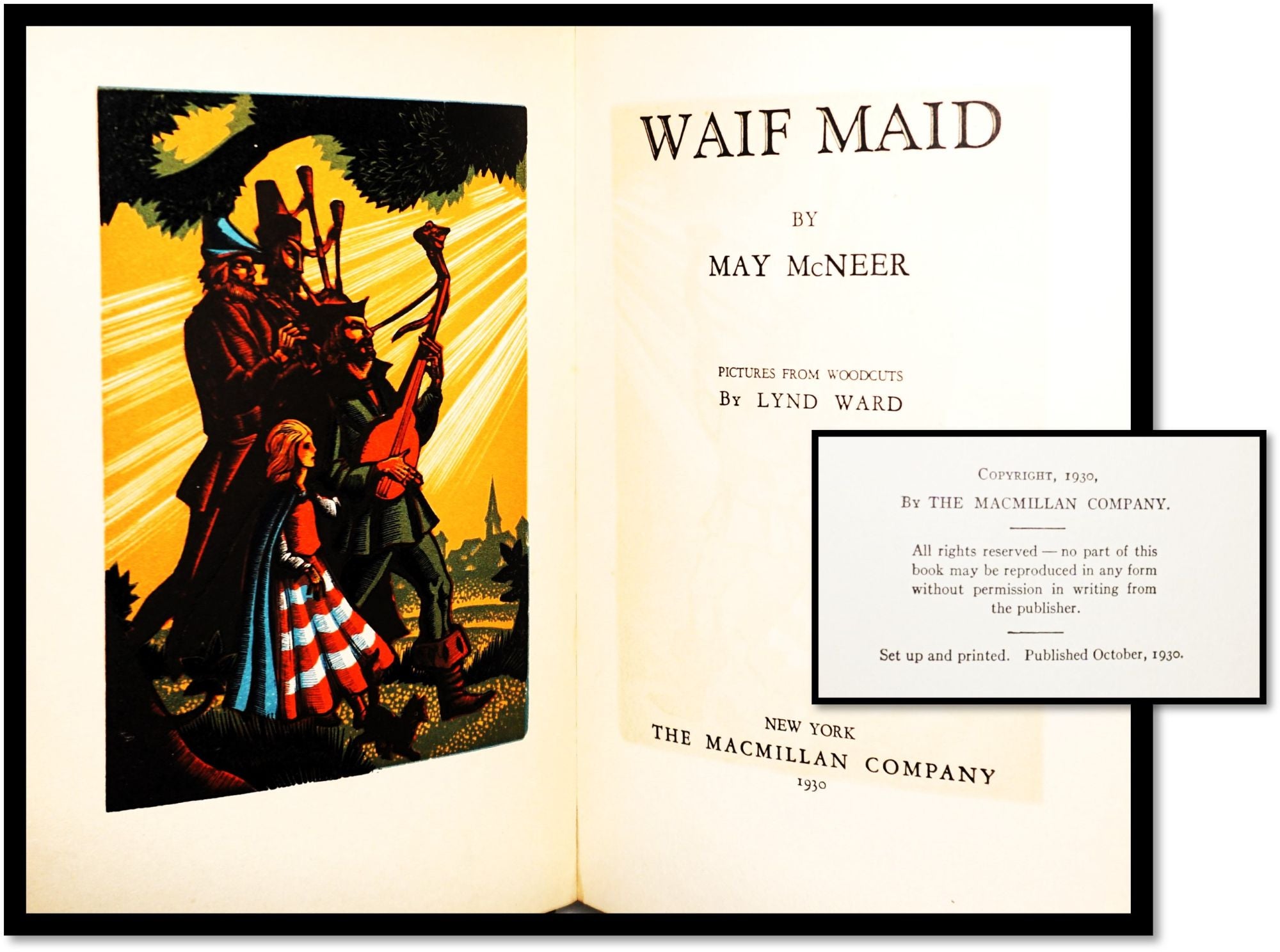 Waif Maid [Lynd Ward, Woodcuts]