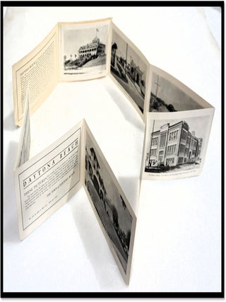 Daytona, Florida The Most Wonderful Beach in the World [c1915 Photo Book with Mailing Envelope]