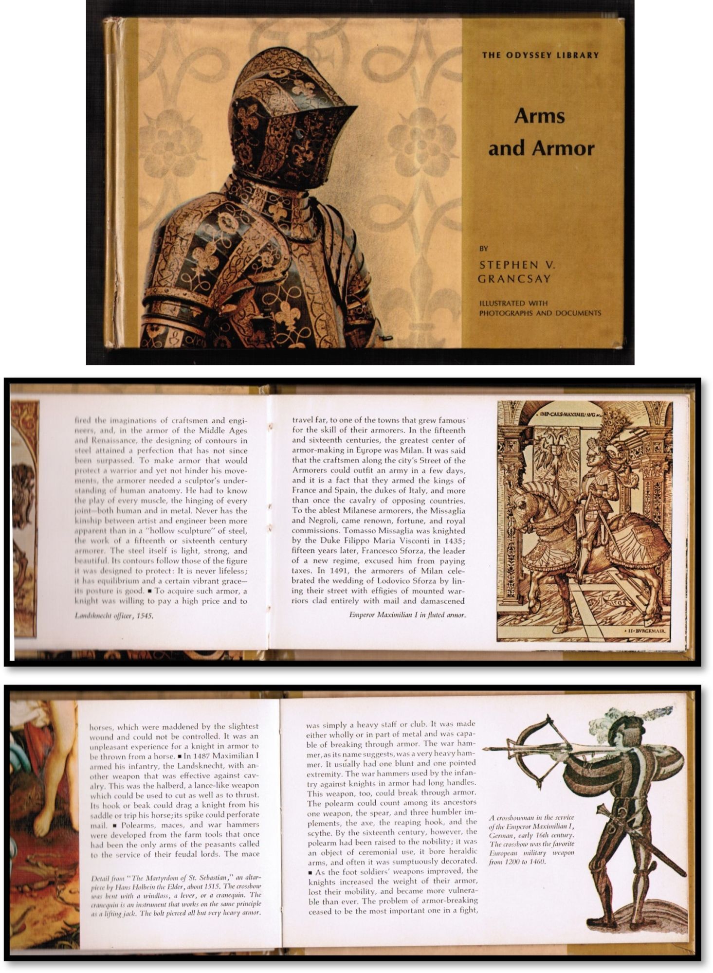 Arms and Armor The Odyssey Library | Stephen V. Grancsay