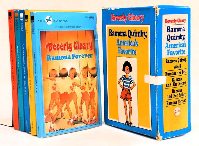 Item #17874 Ramona Quimby, America's Favorite 5 Box Set: Ramona and Her Mother; Ramona and Her Father; Ramona the Pest; Ramona Forever; Ramona Quimby, Age 8. Beverly Cleary.