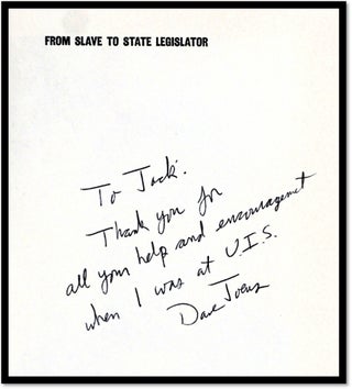 From Slave to State Legislator: John W. E. Thomas, Illinois' First African American Lawmaker