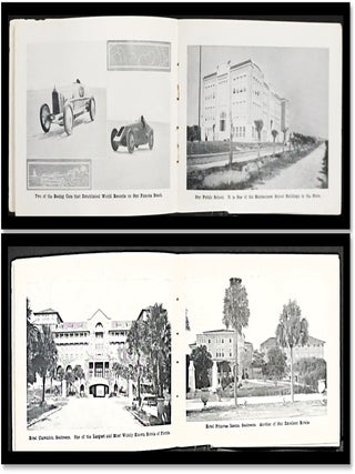 Daytona Beach and Seabreeze Florida c1915 Photo Book