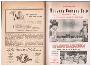 Havana Arrivals A Daily News Magazine. March 25, 1950 [Pre-Revolution – Cuba]