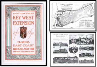 Item #17907 Announcement Key West Extension of the Florida East Coast Railway opened January 22,...