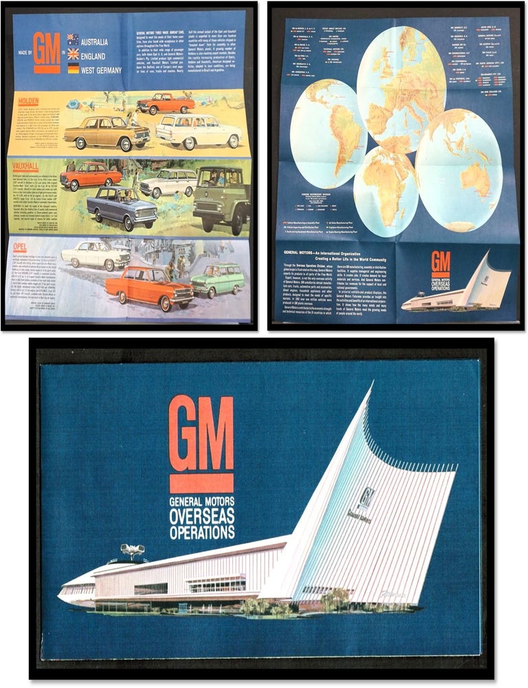 Item #17921 G M General Motors Overseas Operations [Promotional Brochure] [1964 New York World's Fair]
