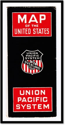 Map of the United States. Union Pacific System
