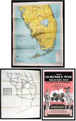 Item #17952 Military Map of the Peninsula of Florida South of Tampa Bay Compiled From The Latest...