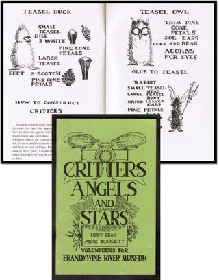 Item #18077 Critters Angels and Stars [Christmas Crafts]. Libby Dean, Anne Scarlett, Volunteers...