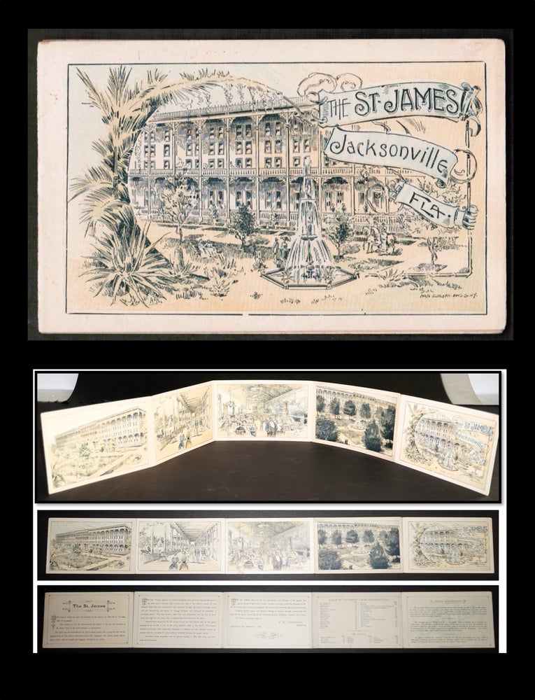 The St. James Hotel, Jacksonville, Florida 1889 Promotional Brochure
