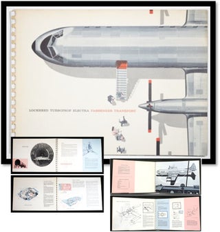 Item #18100 Sales Specification for Lockheed Turboprop Electra Passenger Transport 1957 [Aviation...