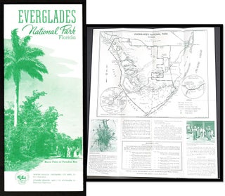 Item #18111 Everglades National Park Florida Promotional Brochure 1955. National Park Service