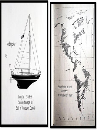 Two Against Cape Horn. A Tale of High Adventure at Sea in One of the Least Known Parts of the World.