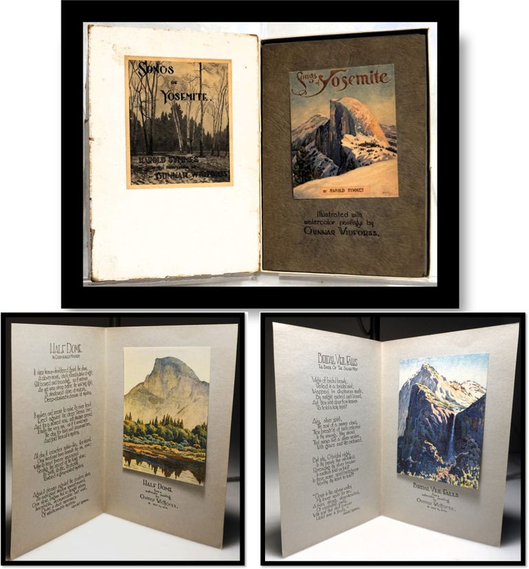 Songs of Yosemite [Poetry with Gunnar Widforss Watercolors
