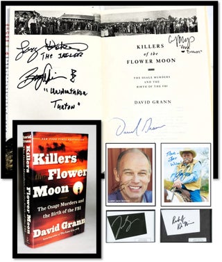 Film Memorabilia and Related Ephemera] Killers of the Flower Moon: The Osage Murders and the. David Grann.