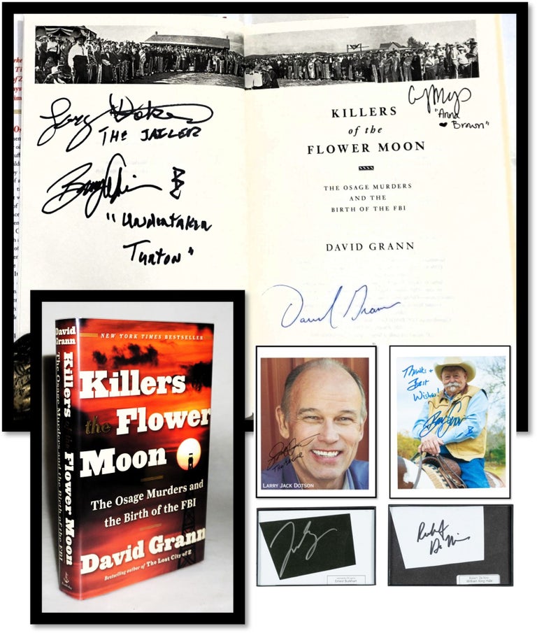Film Memorabilia and Related Ephemera] Killers of the Flower Moon: The Osage Murders and the...