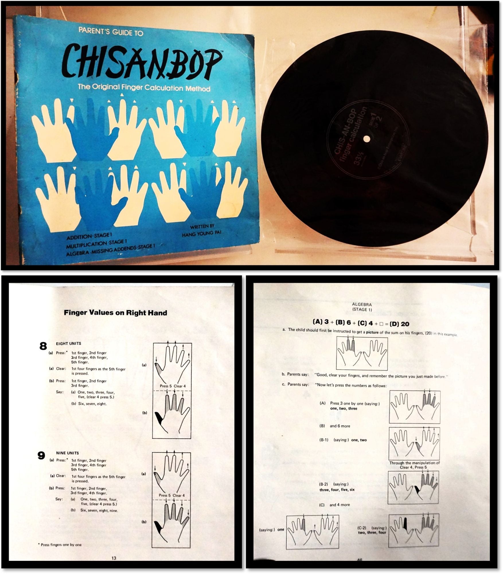 Parent's Guide To Chisanbop: The Original Finger Calculation Method ...