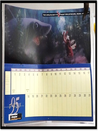 Energizer Bunny 1995 Calendar
